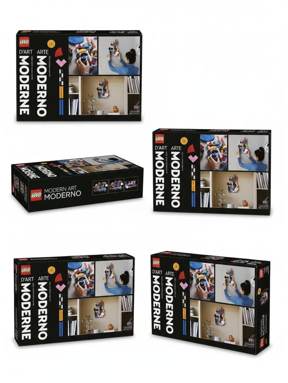 LEGO Art Modern Art 31210 Build & Display Abstract Wall Art Kit - 805 Pcs - NEW